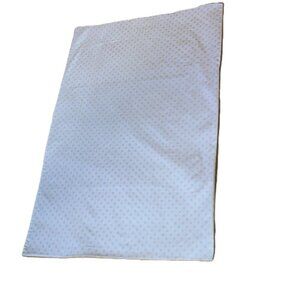 POTTERY BARN KIDS White with Gray Polka Dots Organic Cotton Pillowcase Standard